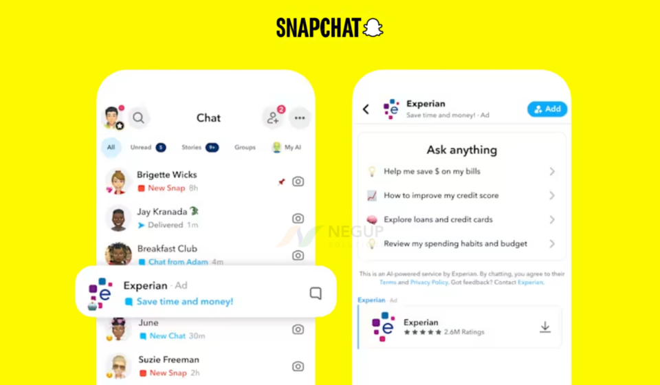 Snapchat just brought AI powered conversational ads to its app. 2