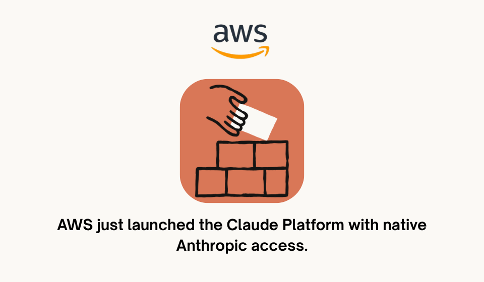 AWS just launched the Claude Platform with native Anthropic access