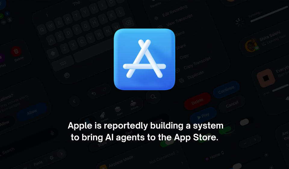 Apple is reportedly building a system to bring AI agents to the App Store