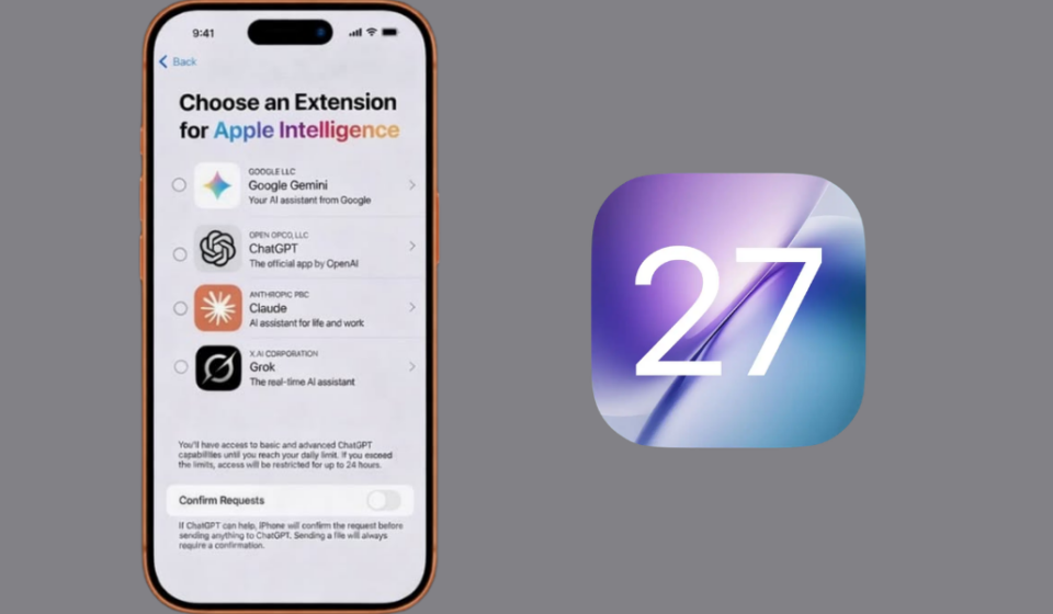 Apple may let users choose rival AI models in iOS 27