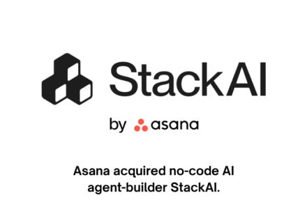 Asana acquired no code AI agent builder StackAI