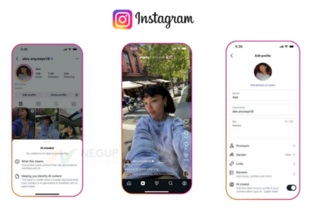 Instagram is testing an ‘AI creator badge