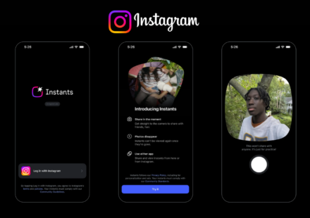 Instagram just introduced Instants for real time sharing
