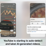 YouTube is starting to auto detect and label AI generated videos