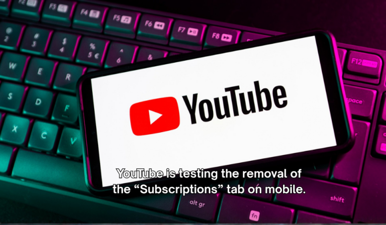 YouTube Experiments with New Mobile Layout by Replacing the Subscriptions Tab