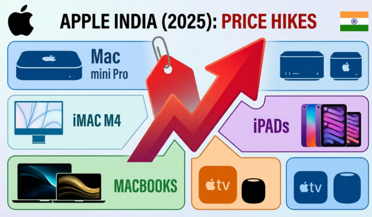 AI Boom Pushes Apple to Increase Mac and iPad Prices in India