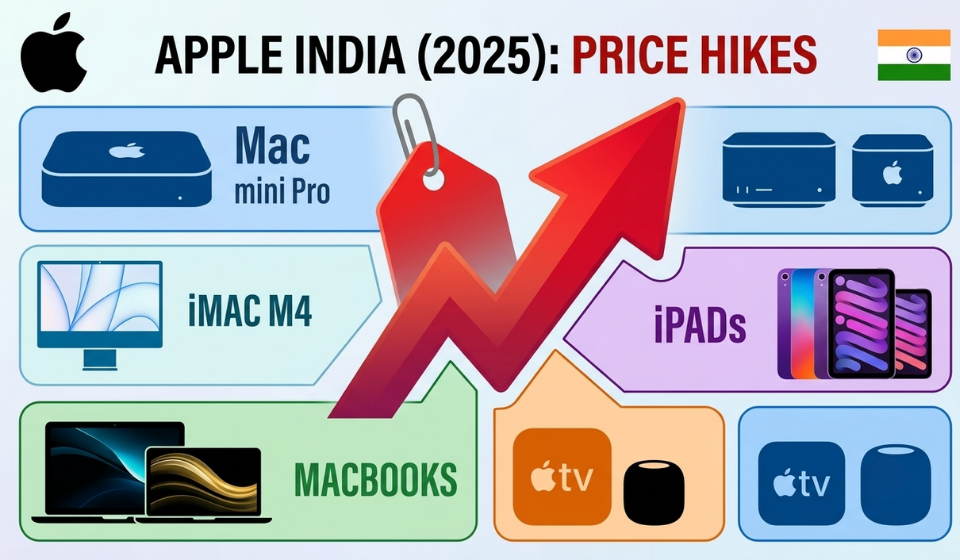 Apple Mac iPad price hike India