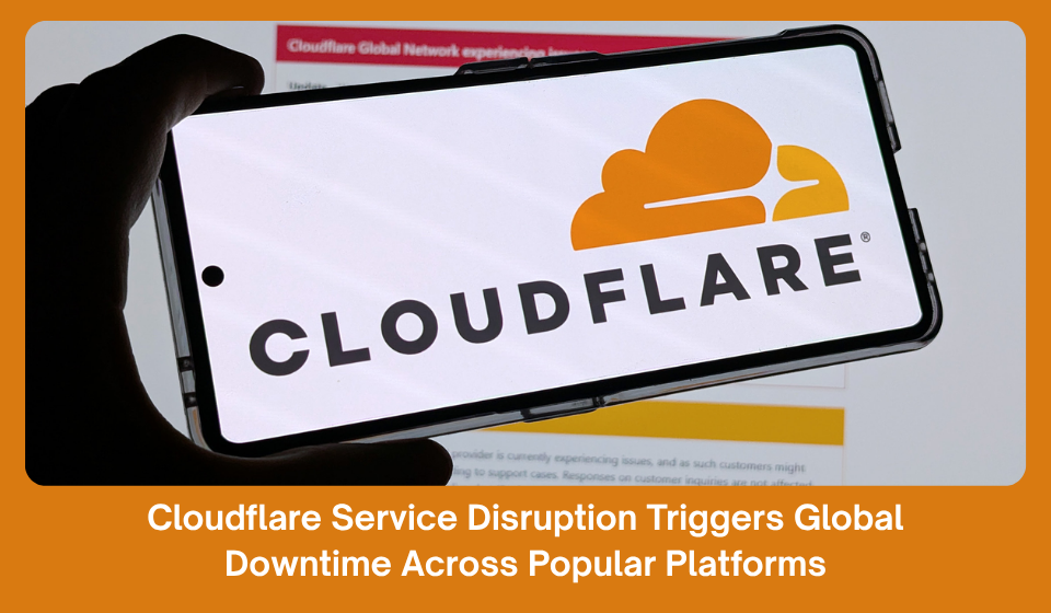 Cloudflare service disruption