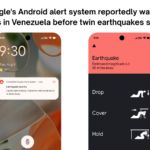 Google Android Earthquake Alerts