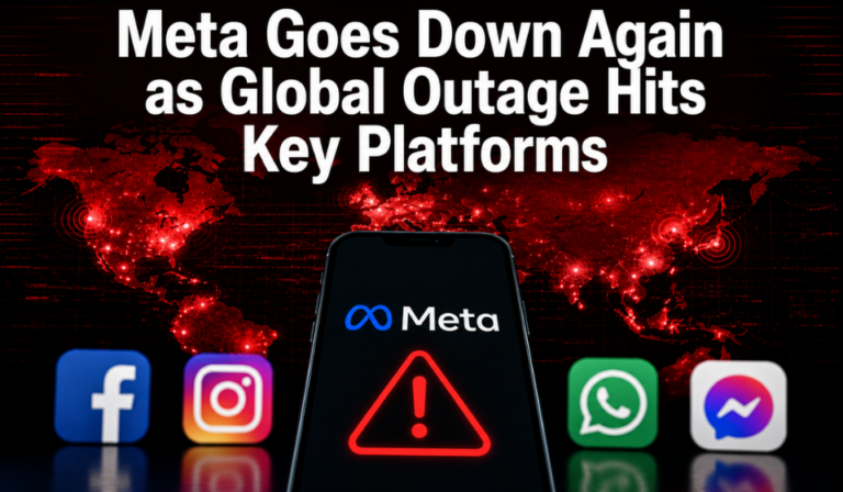 Meta Suffers Second Major Global Outage in Less Than Two Weeks