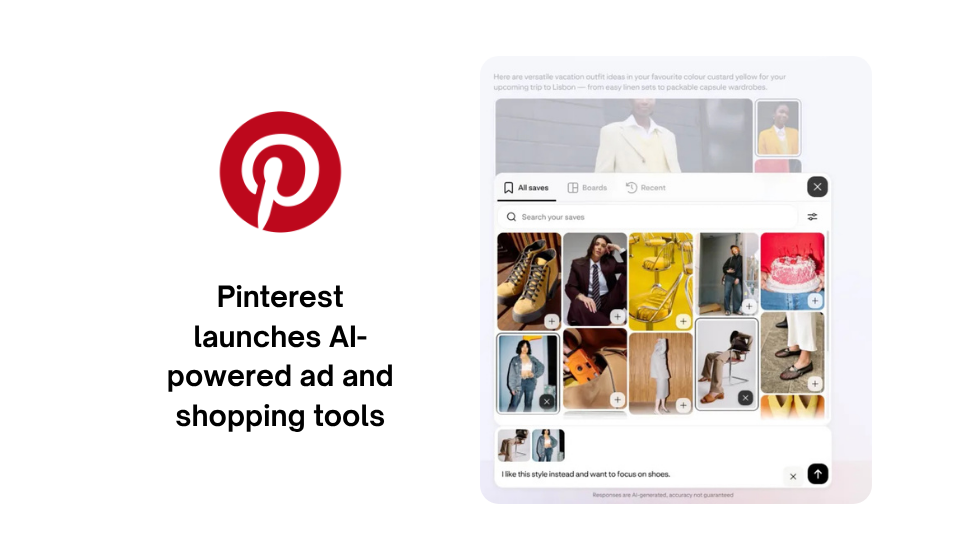 Pinterest AI shopping tools
