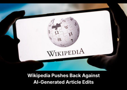 Wikipedia human editors and AI
