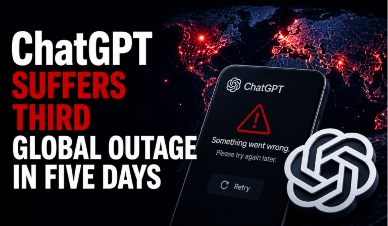 ChatGPT Faces Another Worldwide Service Disruption