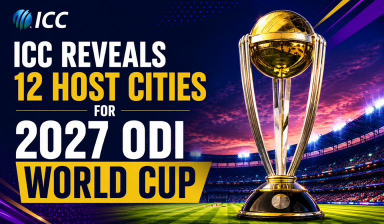 ICC Unveils 12 Venues for 2027 Cricket World Cup Across South Africa, Zimbabwe and Namibia