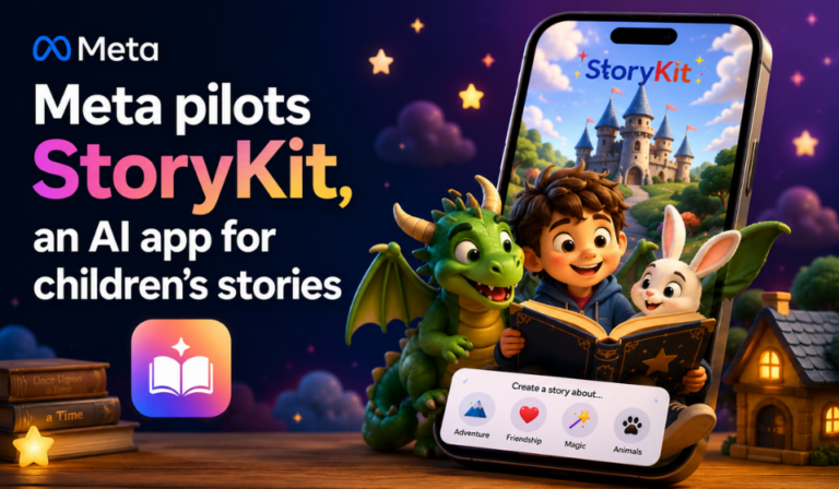 Meta Tests StoryKit, an AI-Powered App for Creating Children’s Stories