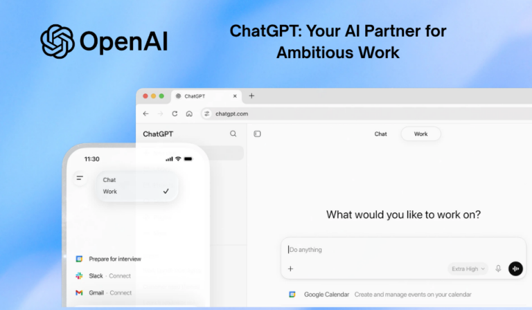 OpenAI Expands ChatGPT into an AI Work Partner for Complex Professional Tasks