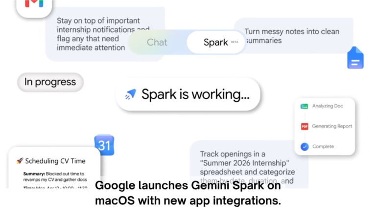 Gemini Spark Arrives on macOS, Bringing AI Assistance Directly Into Everyday Apps