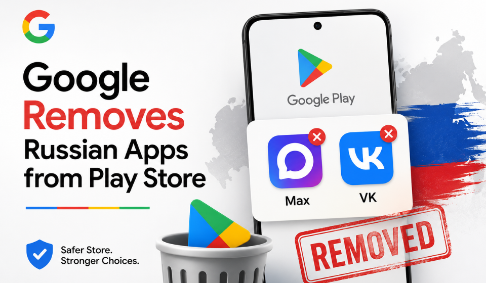 Google removes VK apps