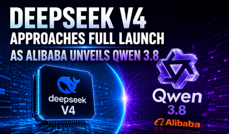 DeepSeek Prepares Wider V4 Rollout as Alibaba Launches Qwen 3.8