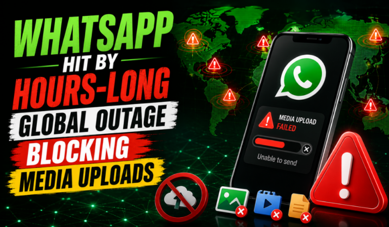 WhatsApp Outage Disrupts Photo and Video Sharing for Users Worldwide