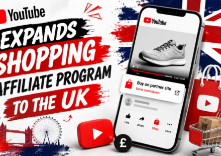 YouTube affiliate UK