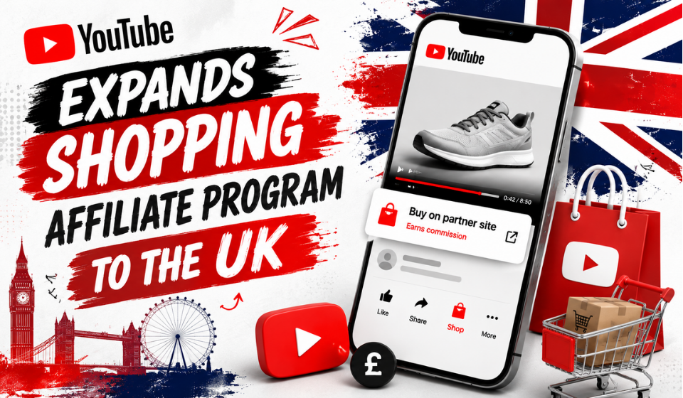 YouTube affiliate UK