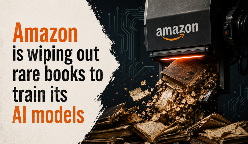 Amazon AI training data