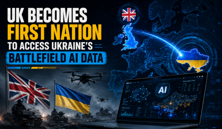 UK-Ukraine AI Defence Deal Gives Britain Access to Ukraine’s Battlefield Data
