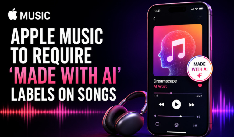 Apple Music Makes AI Music Disclosure Mandatory With New Transparency Tags