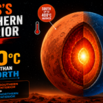 Mars interior temperature