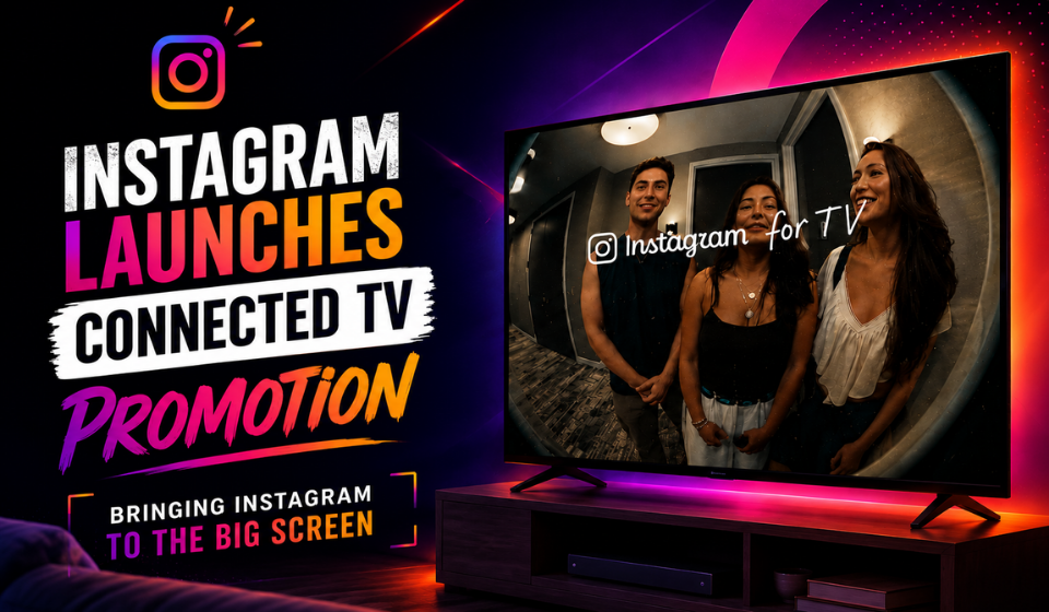 Instagram connected TV app