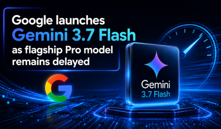 Google Launches Gemini 3.7 Flash as Gemini 3.5 Pro Wait Continues