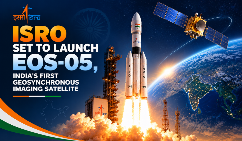 ISRO Successfully Launches EOS-05 Satellite on GSLV-F17 Mission