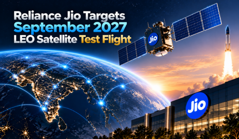 Jio Satellite Plans 2027 Test Flight for 1,600-Satellite LEO Network
