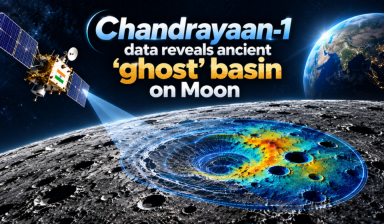 Chandrayaan-1 Data Reveal Evidence of Ancient Australe Basin on Moon