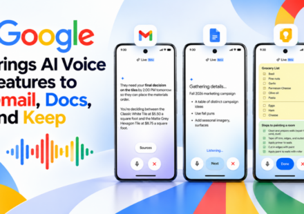 Google AI voice