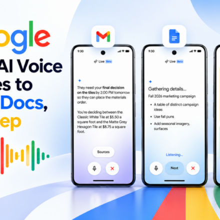 Google AI voice
