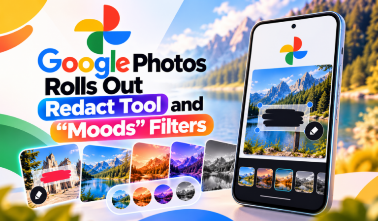 Google Photos Adds Redact, Moods and AI-Powered Features