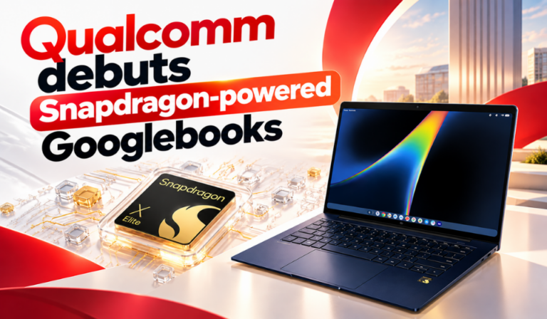 Qualcomm Brings Snapdragon X Elite to Googlebooks Laptops
