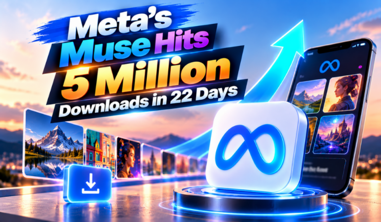Muse AI Reaches 5 Million Downloads in Just 22 Days