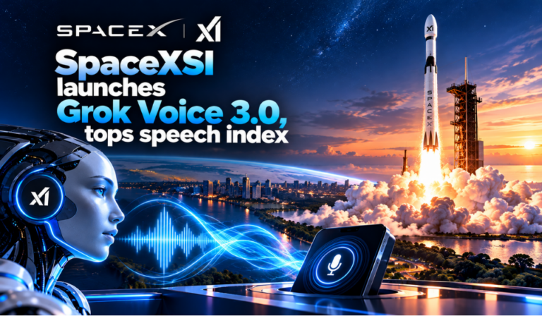 SpaceXSI Launches Grok Voice 3.0, Tops Speech Index