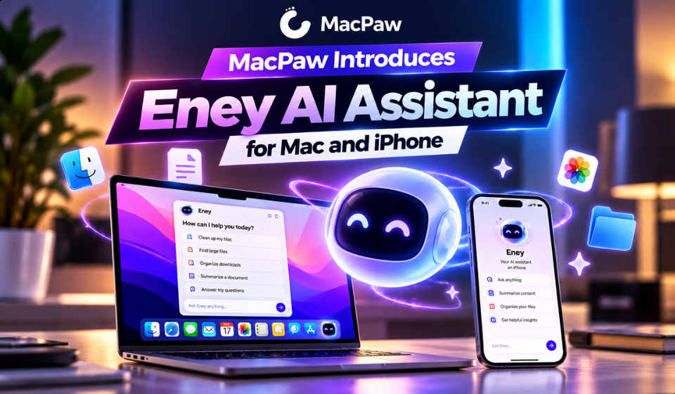 MacPaw Introduces Eney AI Assistant for Mac and iPhone