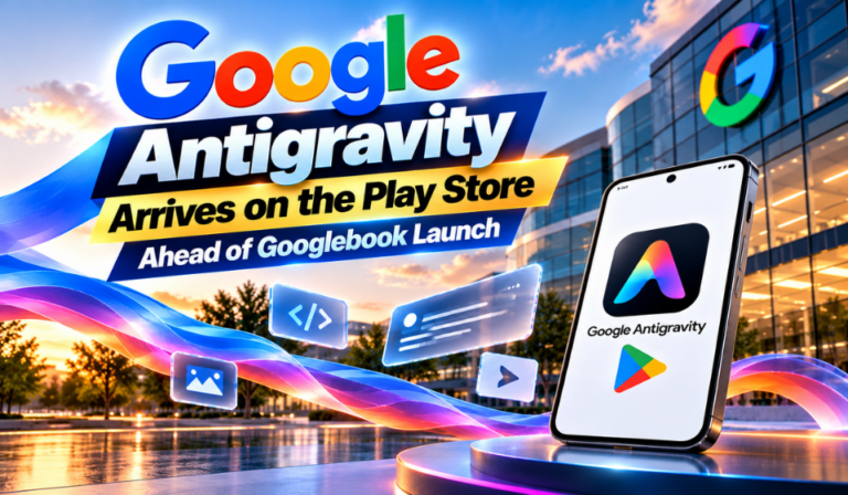 Google Antigravity Googlebook App Arrives on the Play Store